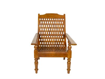 Image of Relaxing Wooden Armchair - 2