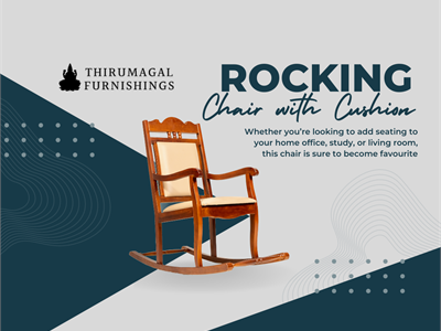 Rocking Chair with Cushion