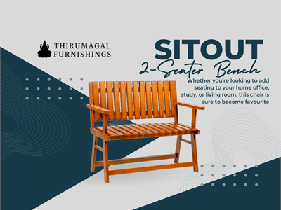 Image of Sitout Bench 2 seater - 1